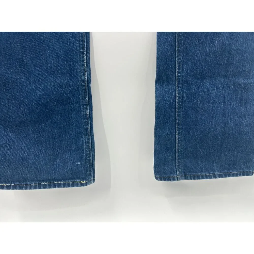 W.H. Ranch Jeans Men's 36x36 Denim Dungarees Zipper Fly